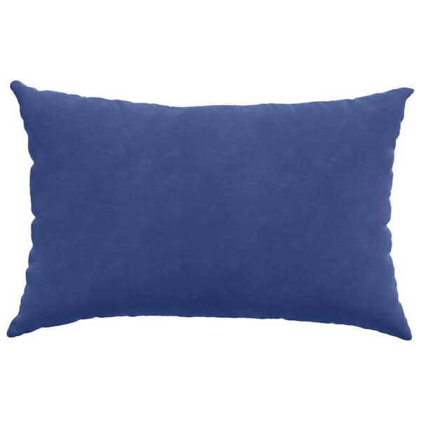 Sofakuddar 2 pcs Polisblå 60 x 40 cm Kordread tyg