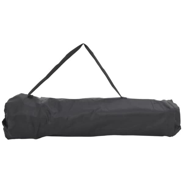 Campingstolar med ficka fällbar 2 st grå