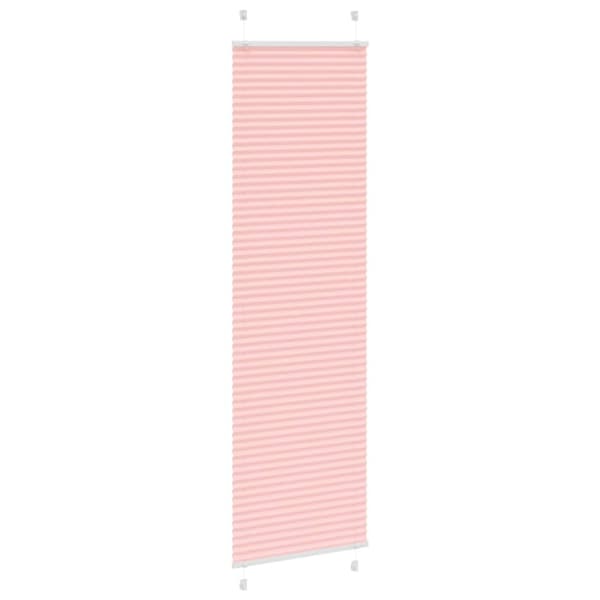 Plisserad persienn rosa 55x200cm tyg bredd 54,4cm polyester