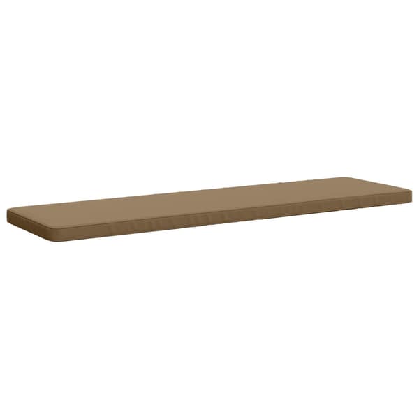 2-delade Bänk Kuddar VUGHT 2 st 100% Polyester Taupe