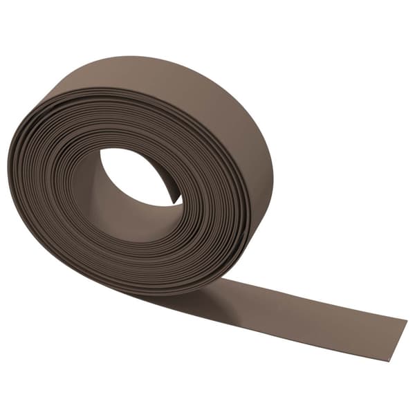 Trädgårdskant 25 m 15 cm PE Brun