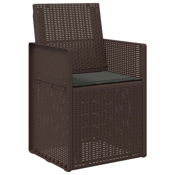 Sittkuddar 2 pcs Antracit 47 x 36 x 2 cm Polyester