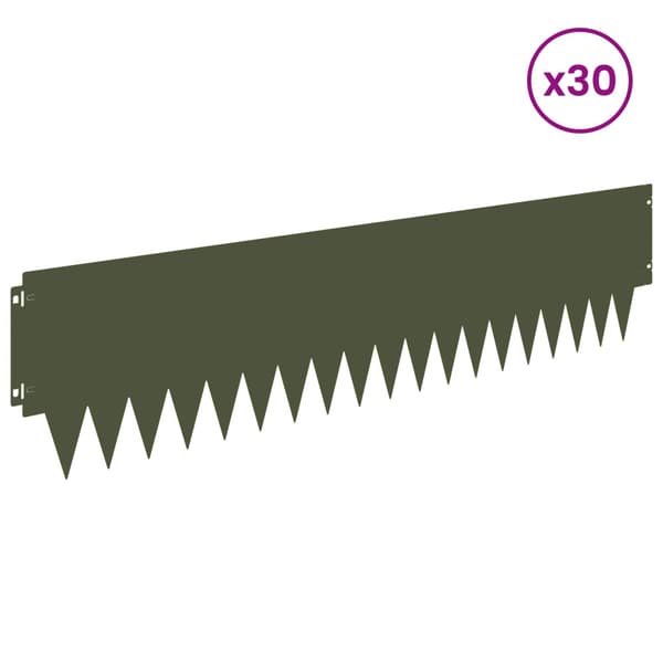 Kant för gräsmatta 30 pcs metall