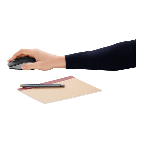 Logitech M190 - mus - mellangrå