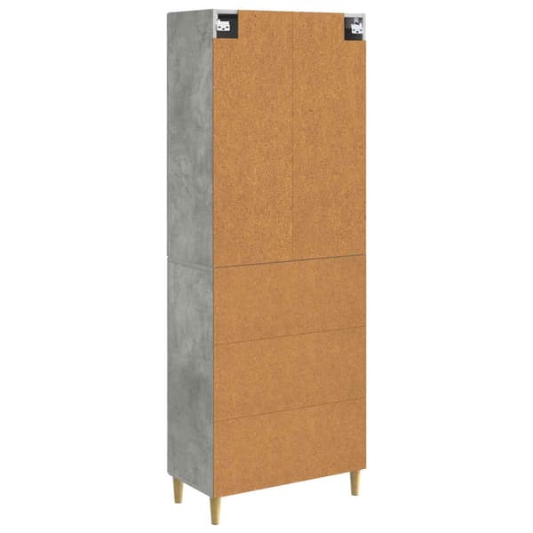 2 pcs Betonggrå