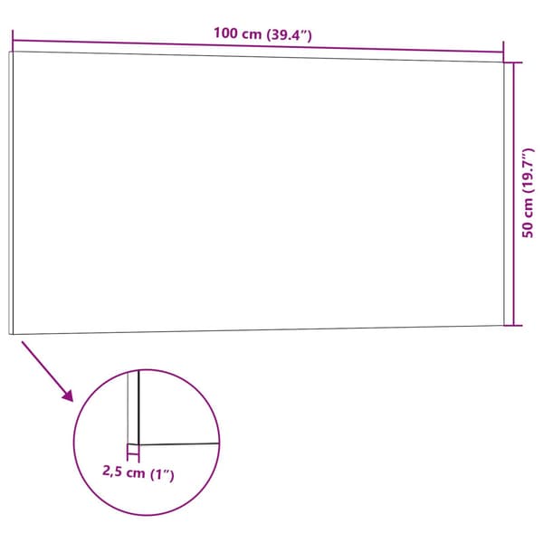Väggpaneler 10 pcs Grå 100 x 50 cm EPS Skum