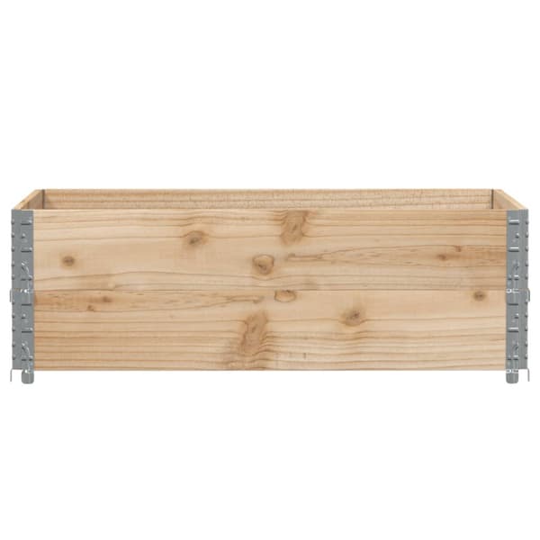 Odlingslåda 120x80 cm massiv furu