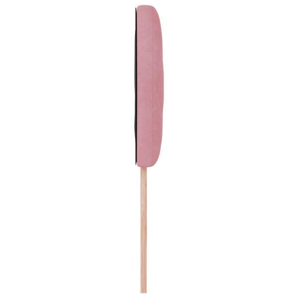 LED huvuddyna Rosa 100 cm Sammet