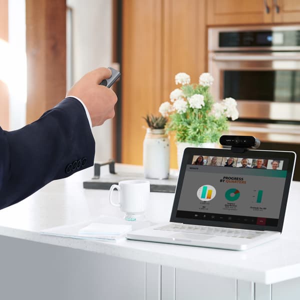 Logitech Spotlight trådlösa presentatörer Bluetooth/RF Grå