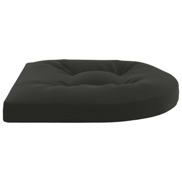 4-delade Sittdynor 4 st 100% Polyester Svart 45 x 45 x 5 cm