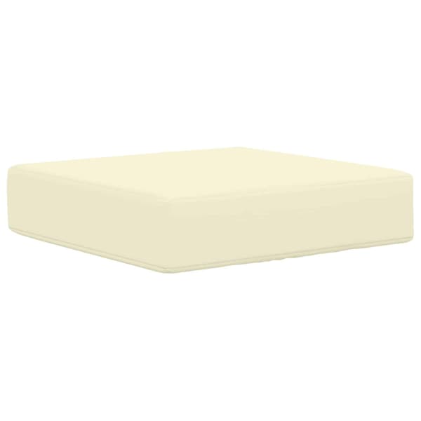 Utomhus sitskudde Kräm 40 x 40 x 8 cm 100% Polyester