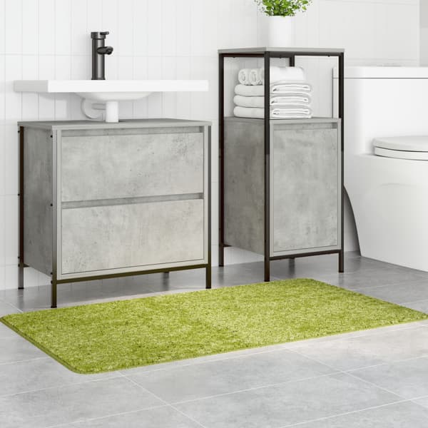 Halkfri Badmatta Grön 70 x 120 cm PP