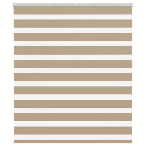 Rullgardin zebra 130x150 cm tyg bredd 125,9 cm polyester