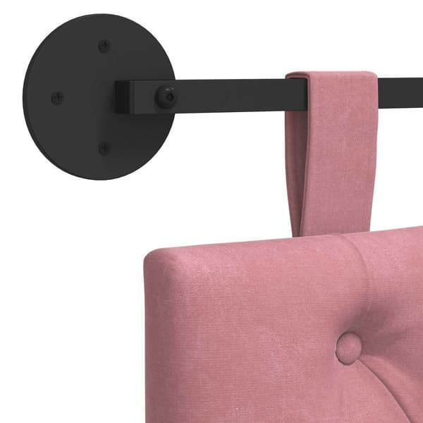Hängande sänggavel Rosa Sammet