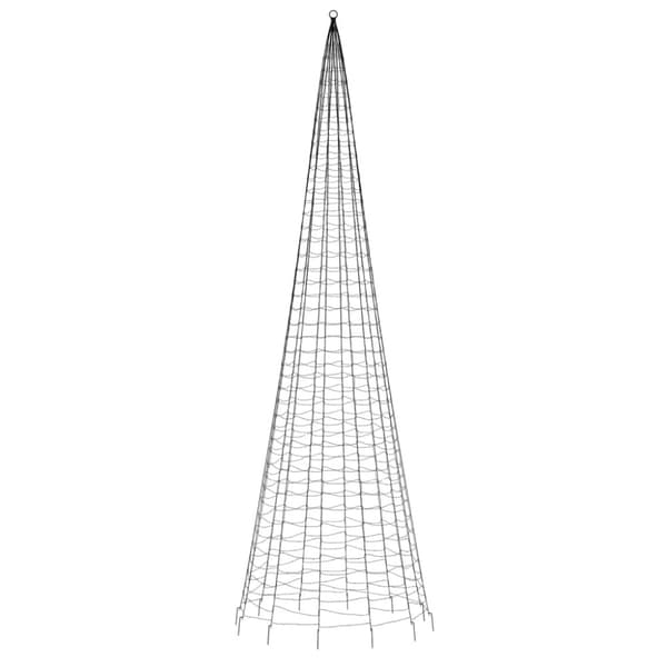 LED julgran 1534 LEDs varmvit 500 cm