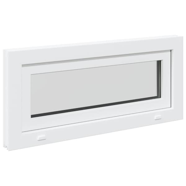 Källarfönster RISOR 90 x 40 cm PVC och glas