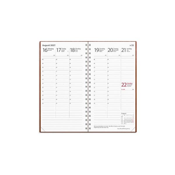Kalender Interplano 2027 konstl. Co