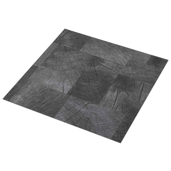 Golvplankor 55 pcs Grå 5,11 m² PVC