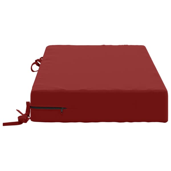 Sittkudde SOEST 100% Polyester Vinröd 70 x 40 x 10 cm