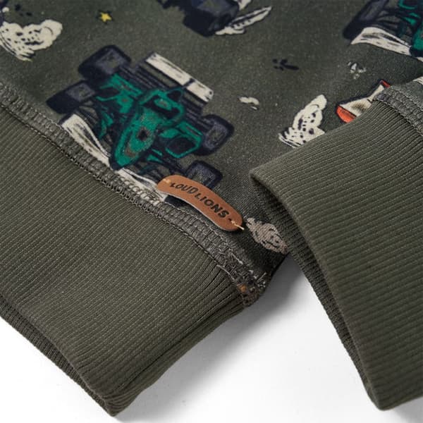 Tröja för barn khaki 104