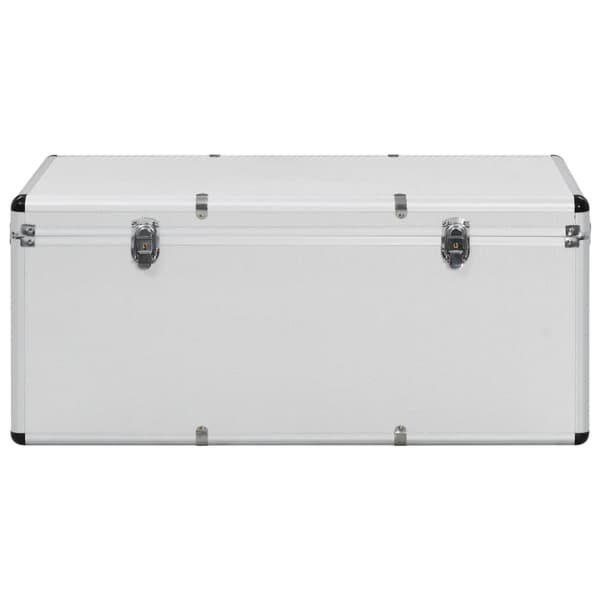 Förvaringsväskor 3 st silver aluminium