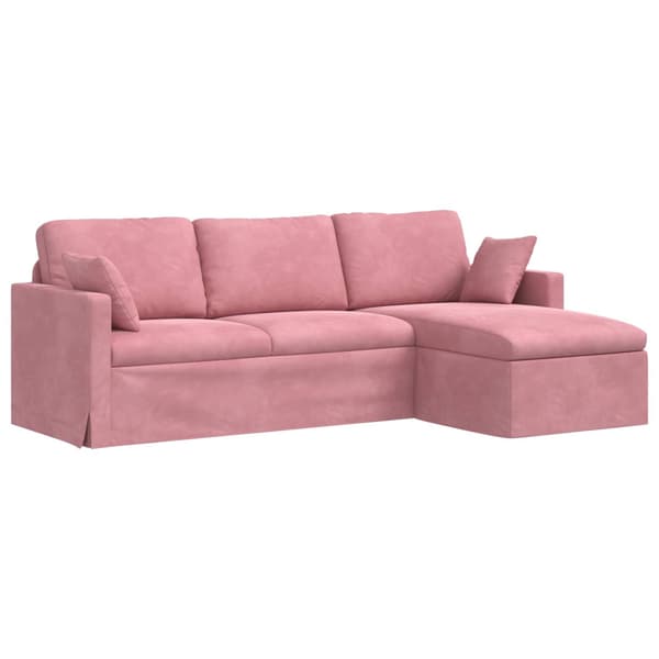 Soffa Rosa 228 x 134 x 80 cm Sammet