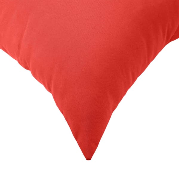 Kuddöverdrag 12 st HEERLEN Röd 50 x 50 cm Polyester