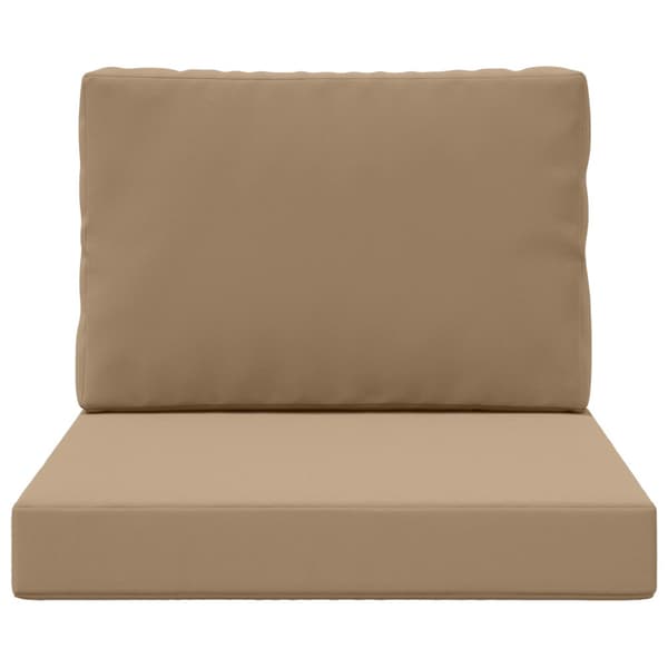 Utomhus Soffa Kudde 2 pcs Taupe Polyester