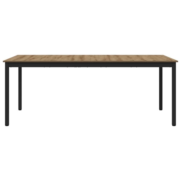 Matbord 200 x 100 x 75 cm Konstruerat trä Rektangulär