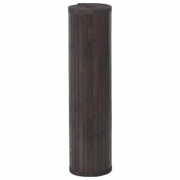 Matta rektangulär mörkbrun 60x300 cm bambu