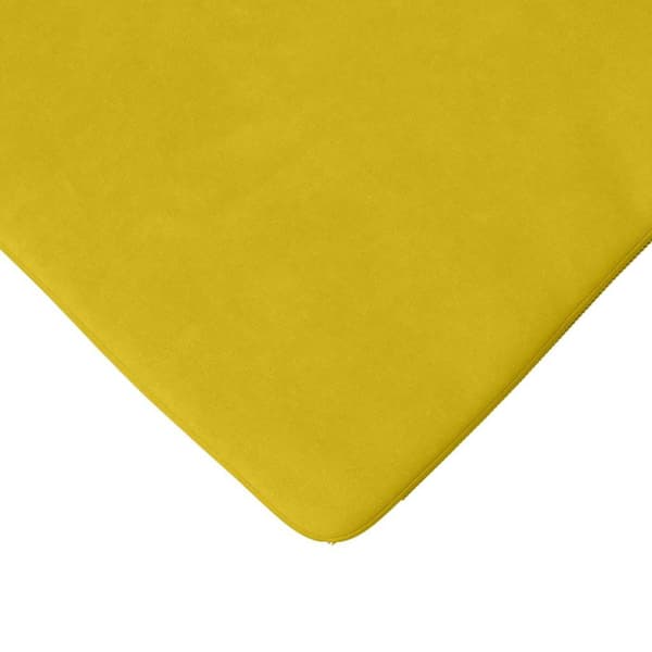 Sittkuddar 4 pcs Gul 40 x 40 x 3 cm Sammet