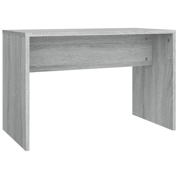 Sminkbord set grå sonoma 86,5x35x136 cm