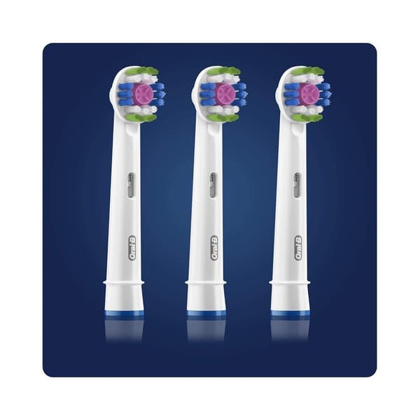 3D White Clean Max Toothbrush Head 3pc