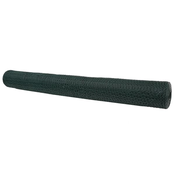 Hexagonstängsel Grön 1,2 x 100 m PVC