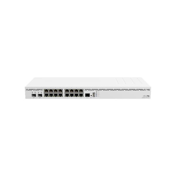 MikroTik Cloud Core Router CCR2004-16G-2S+ - router - rackmonterbar | CDON