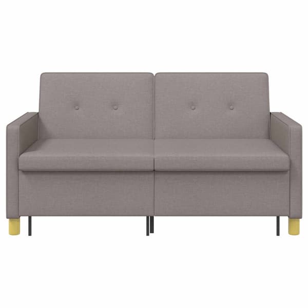 Pull Out Sofa Bed Taupe Tyg