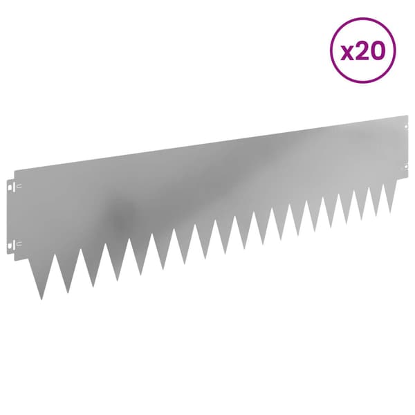Kant för gräsmatta 20 pcs metall