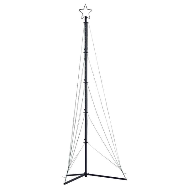 LED julgran 525 LEDs varmvit 302 cm