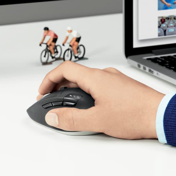 Logitech M720 datormöss högerhand Trådlös RF + Bluetooth Optisk 1000 DPI