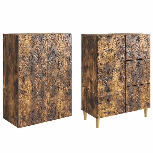 2 pcs Rökt ek