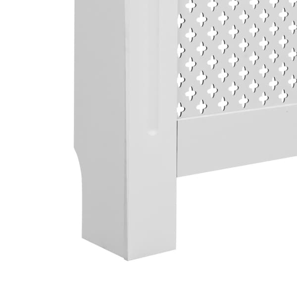 Elementskydd 2 st vit 112x19x81,5 cm MDF