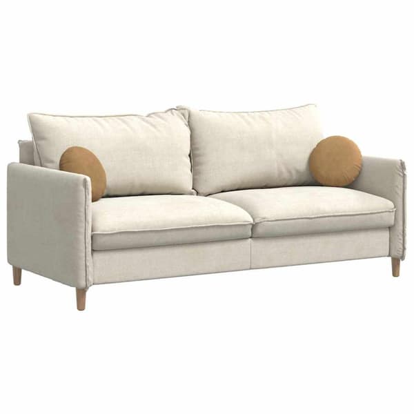 Sittkuddar 2 pcs Brun Ø30 x 13 cm Sammet