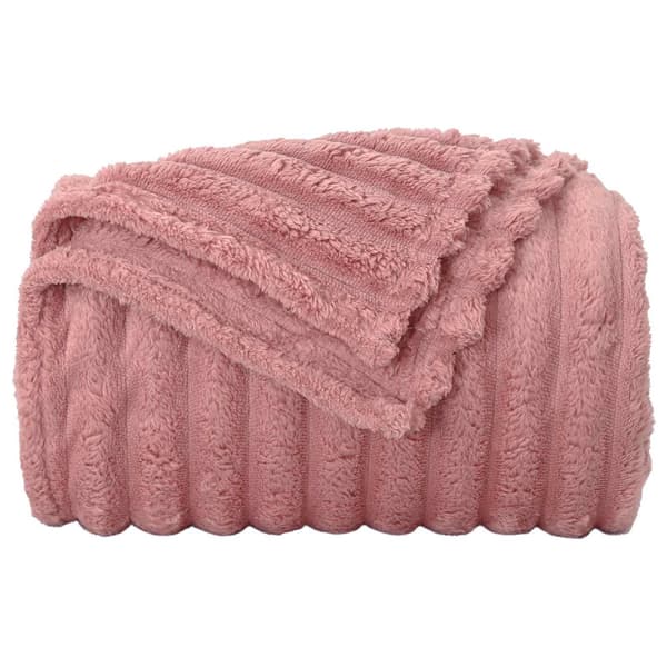 Kastfilt Rosa 200 x 150 cm Fleece