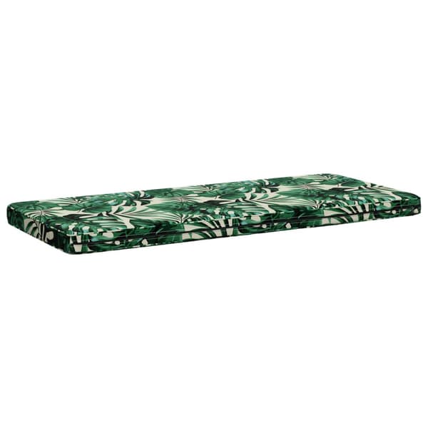 2-delade Bänk Kuddar VUGHT 2 st 100% Polyester Bladmönster