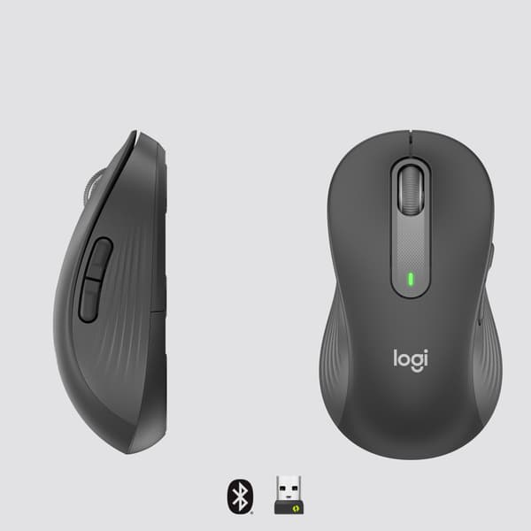 Logitech Signature M650 datormöss vänster hand Trådlös RF + Bluetooth Optisk 2000 DPI