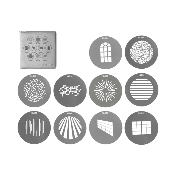 Nanlite GOBO Set 1 for PJ-BM