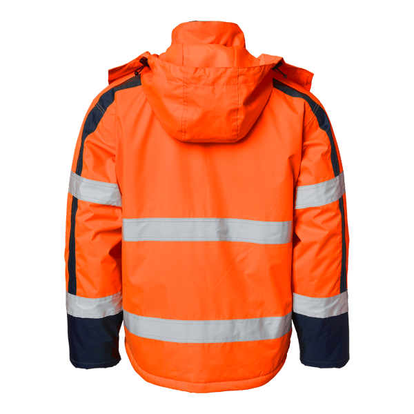 5317 Jacket Fluorescent orange/navy Unisex