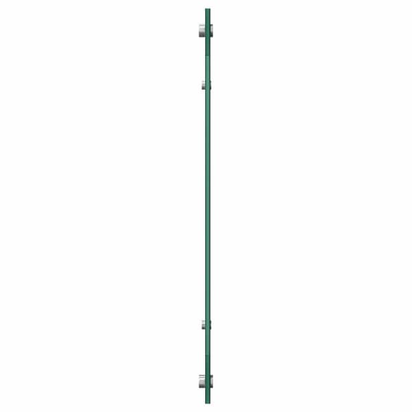 Köksskydd Vit 80 x 60 cm härdat glas