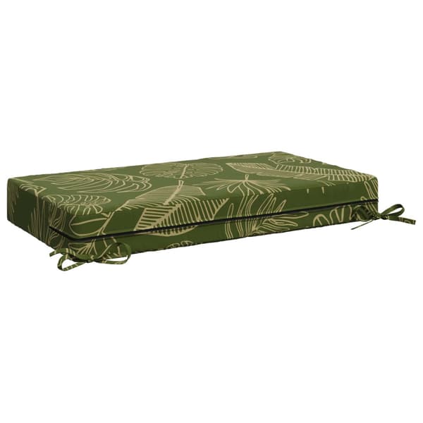Sittkudde SOEST 100% Polyester Bladdesign 70 x 40 x 10 cm