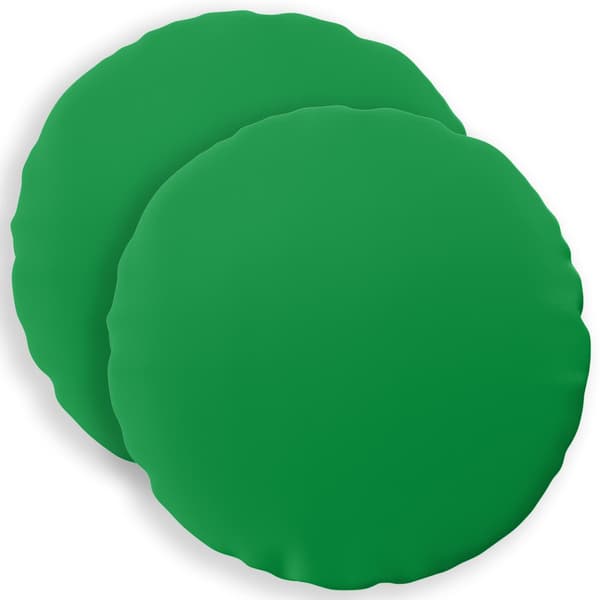 Kuddöverdrag 2 st HEERLEN Grön Ø 30 cm Polyester